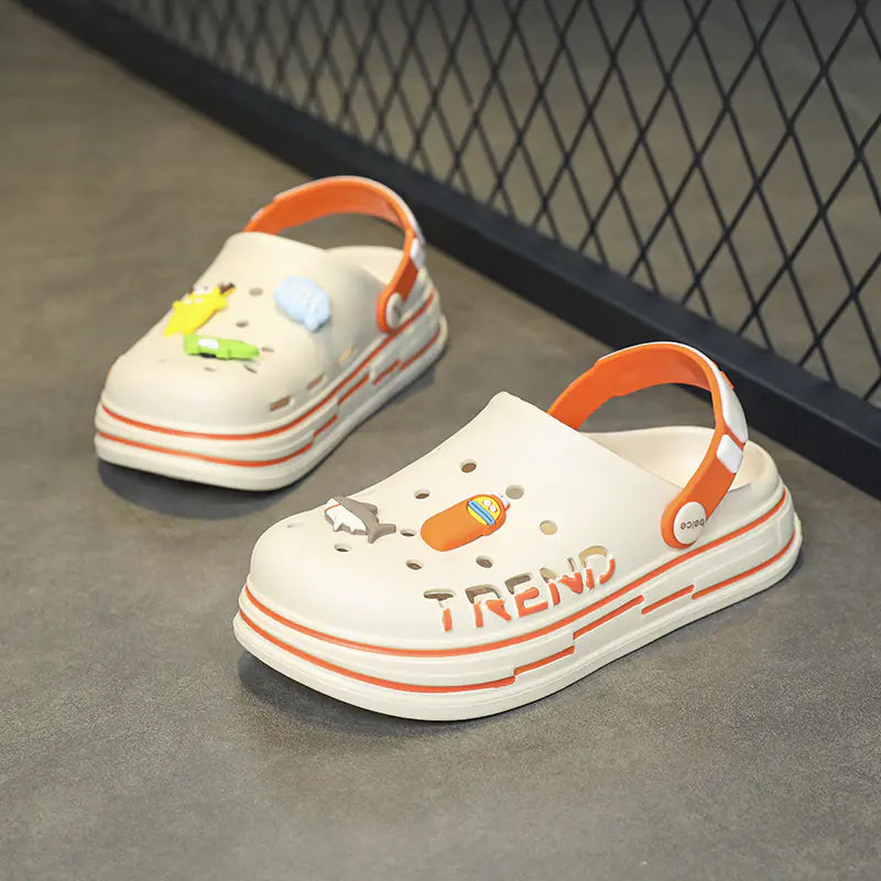 Dino Delight Kids' Summer Clogs