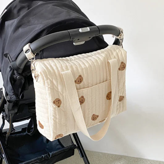 Multifunctional One Shoulder Diaper Mommy Bag