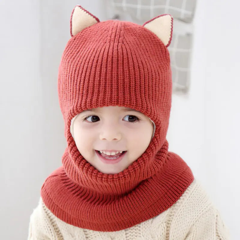 Baby Winter Scarf and Hat Set