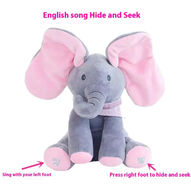 Musical Elephant Plushie for Kids