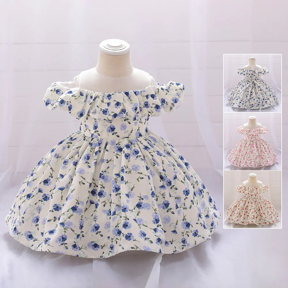 Girls Casual Floral Dress for Fashion Enthusiasts