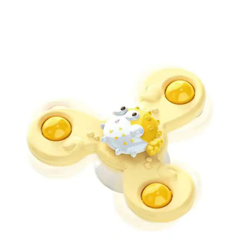 Children's Cartoon Suction Toy - Spinning Flower Spinner