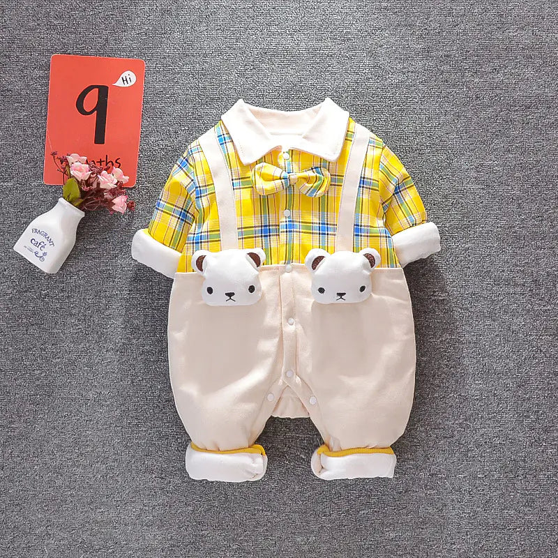 Baby Jumpsuit with Cartoon Design