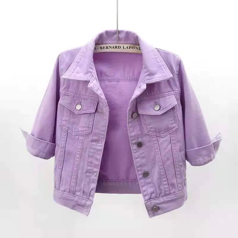 Autumn Denim Jacket for Baby Girls
