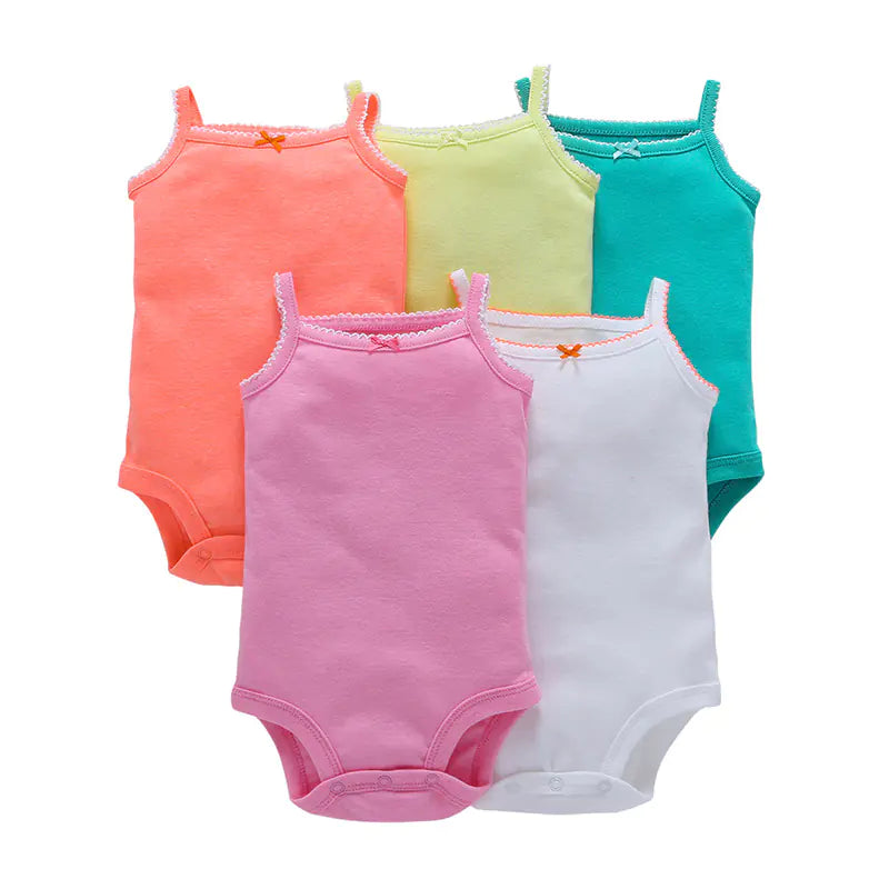Bright & Comfy Infant Romper Bundle (5pc)