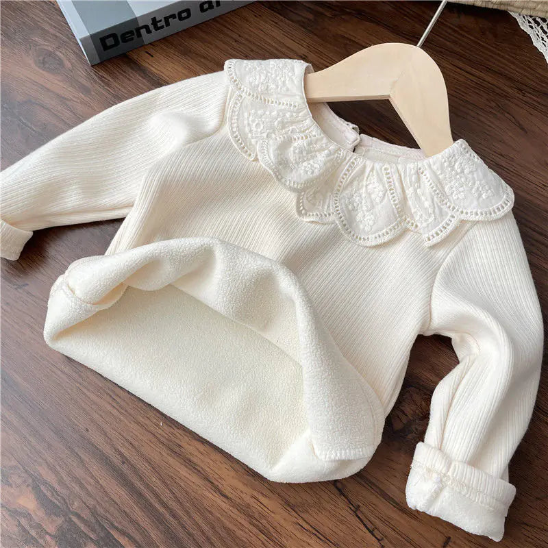 Girls' Fashion T-shirt Top for Underwear Wear