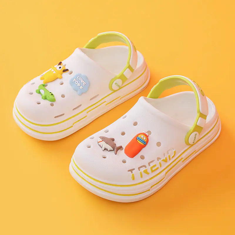 Dino Delight Kids' Summer Clogs