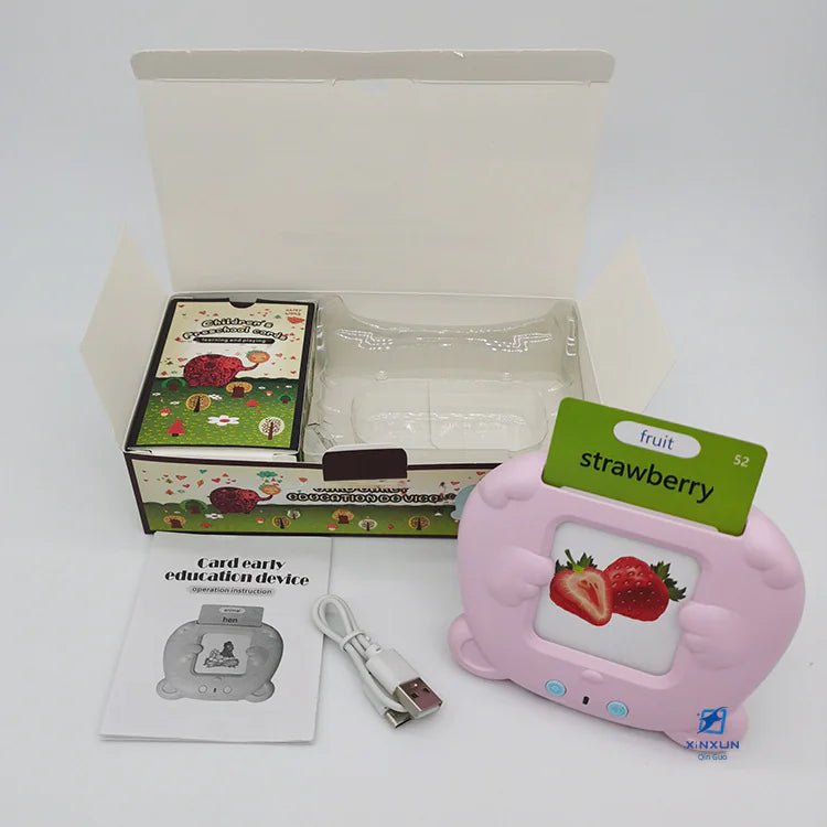 Bilingual Kids' Learning Flash Cards Machine