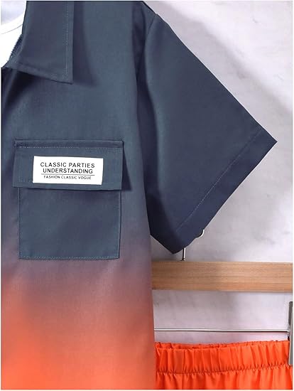 Verdusa Boy's 2 Piece Outfit