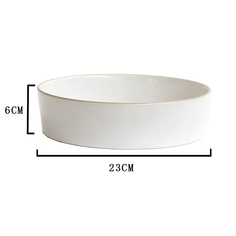 Nordic Large Deep Bowls for Home Use (Set of Bowls)
