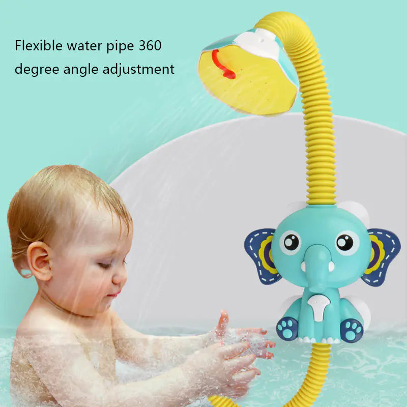 Elephant Fun Kids' Shower and Bath Toy Set