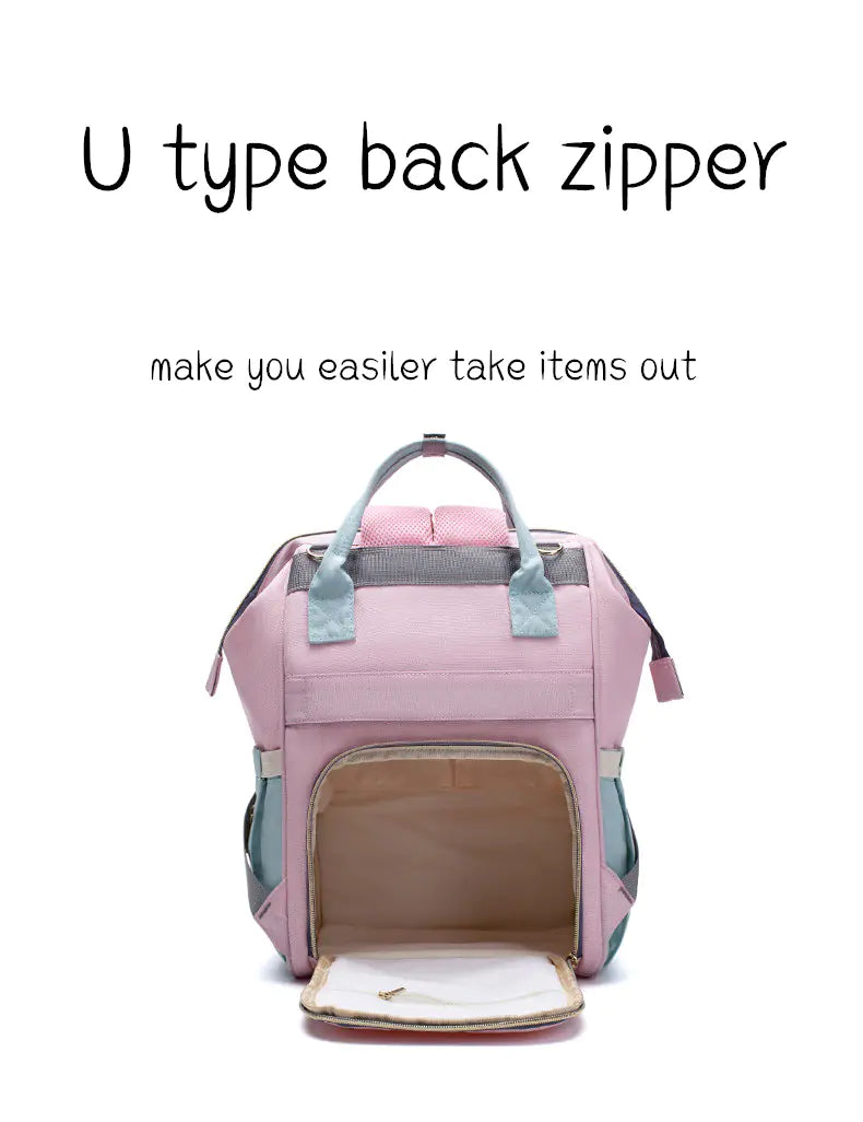 Large Capacity Multi-functional Baby Diaper Backpack