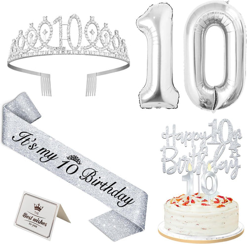 10th Birthday Decorations for Girl
