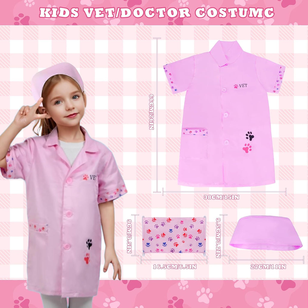 Doctor Kit for Girls -Vet Play Sets for Kids