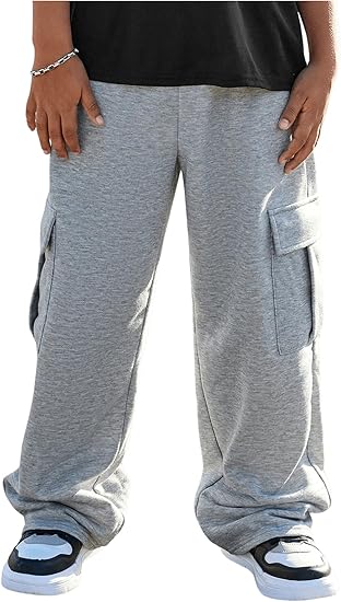 GORGLITTER Boy's Baggy Cargo Pants