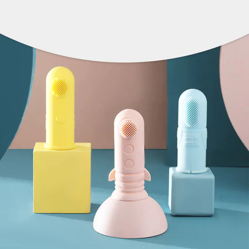 Infant's Gentle Silicone Finger Toothbrush