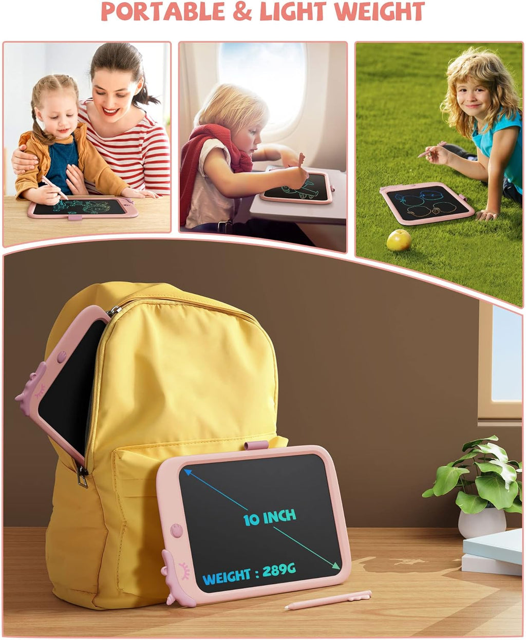 10 Inch Writing Tablet for Kids