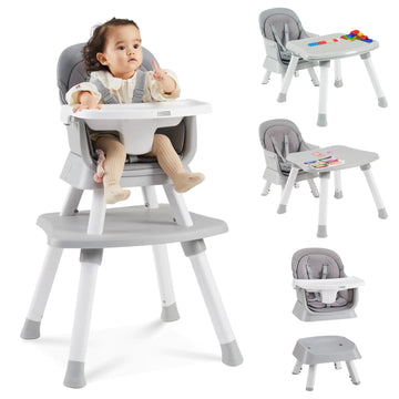 8 in 1 Multifunctional Baby High Chair