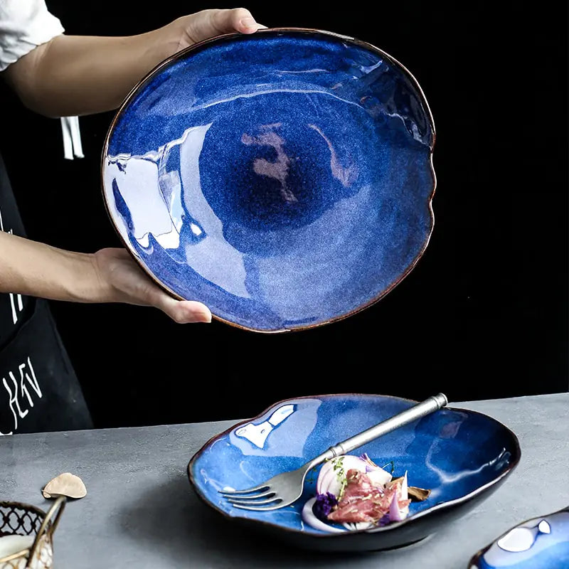 Nordic Ceramic Tableware Set - Plates and Bowls
