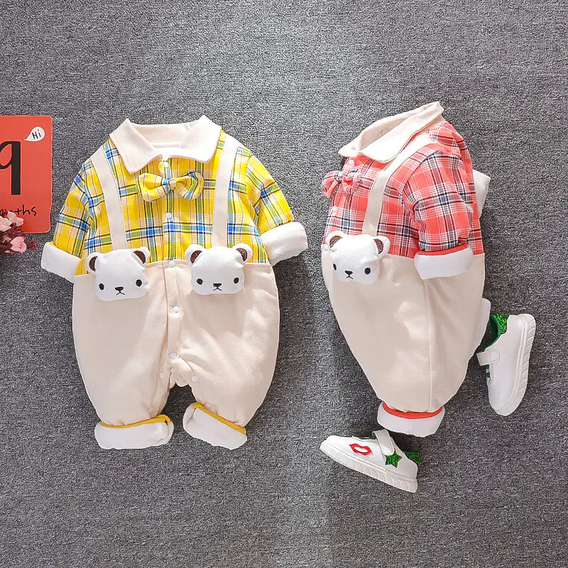 Baby Jumpsuit with Cartoon Design