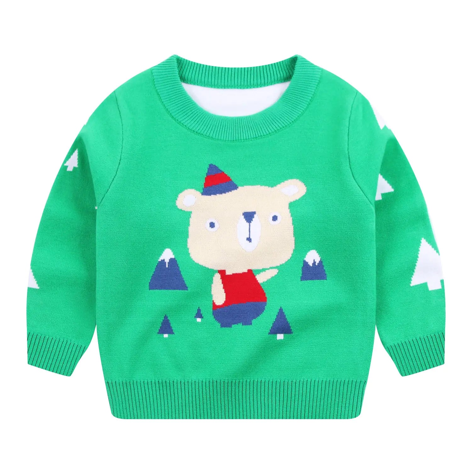 Cute Cartoon Cotton Sweaters for Boys and Children