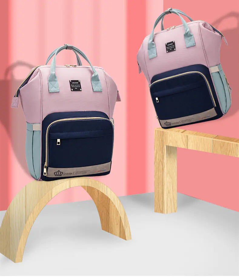Large Capacity Multi-functional Baby Diaper Backpack