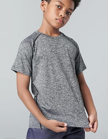 5 Pack Boys Athletic Shirts