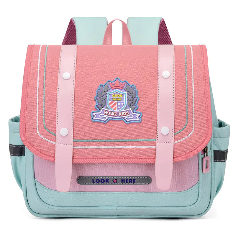 British Style Children's Backpack for School Students