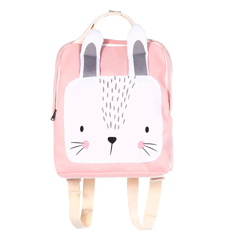 3D Cartoon Animal Backpack for Kids' School