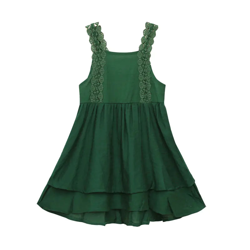 2020 Summer Fashion Girls' Casual Sleeveless Dress