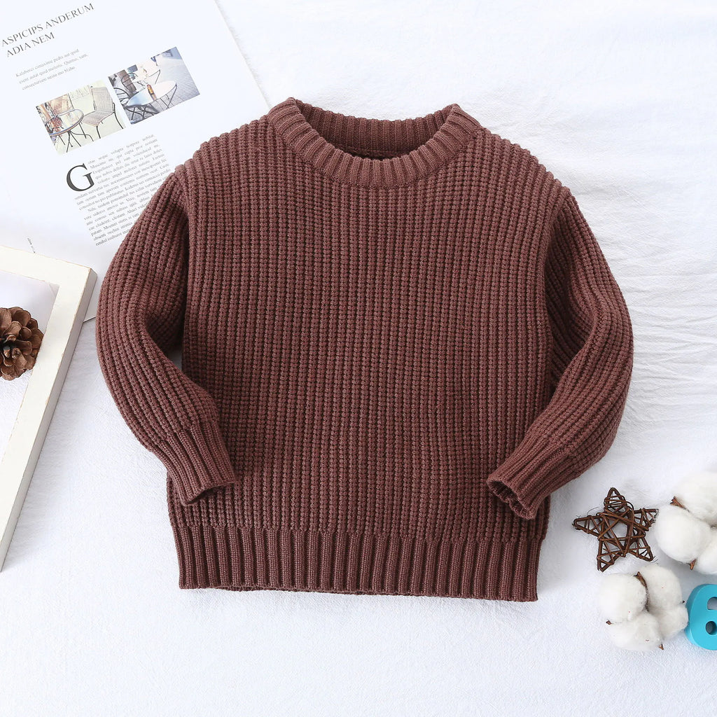 Cozy Toddler Knit Sweaters (0-6 Years)