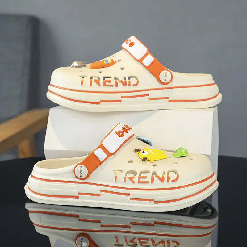 Dino Delight Kids' Summer Clogs