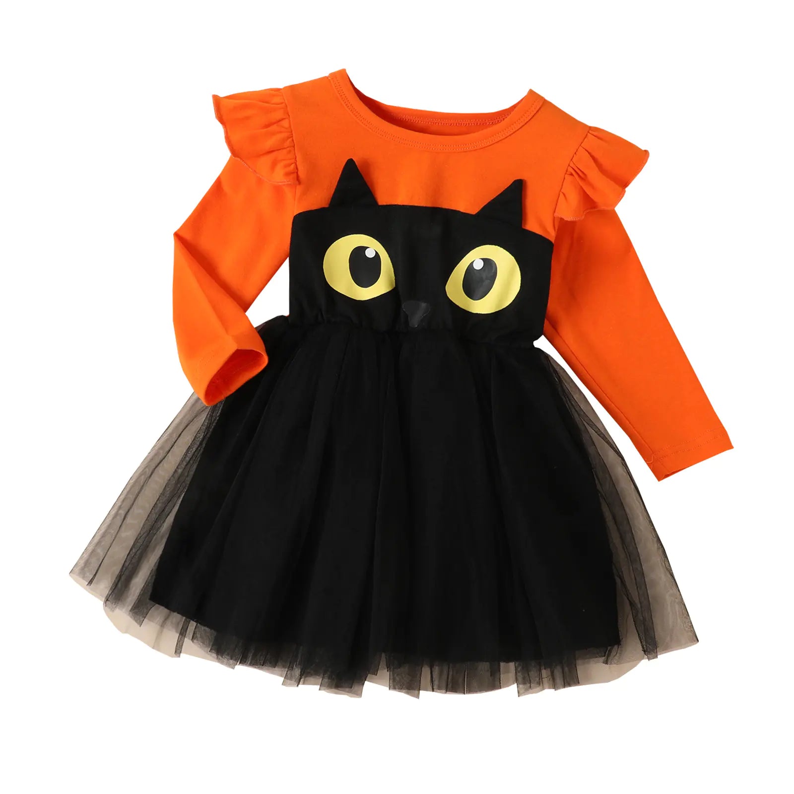 2023 Festive Girls' Halloween Costume Dress