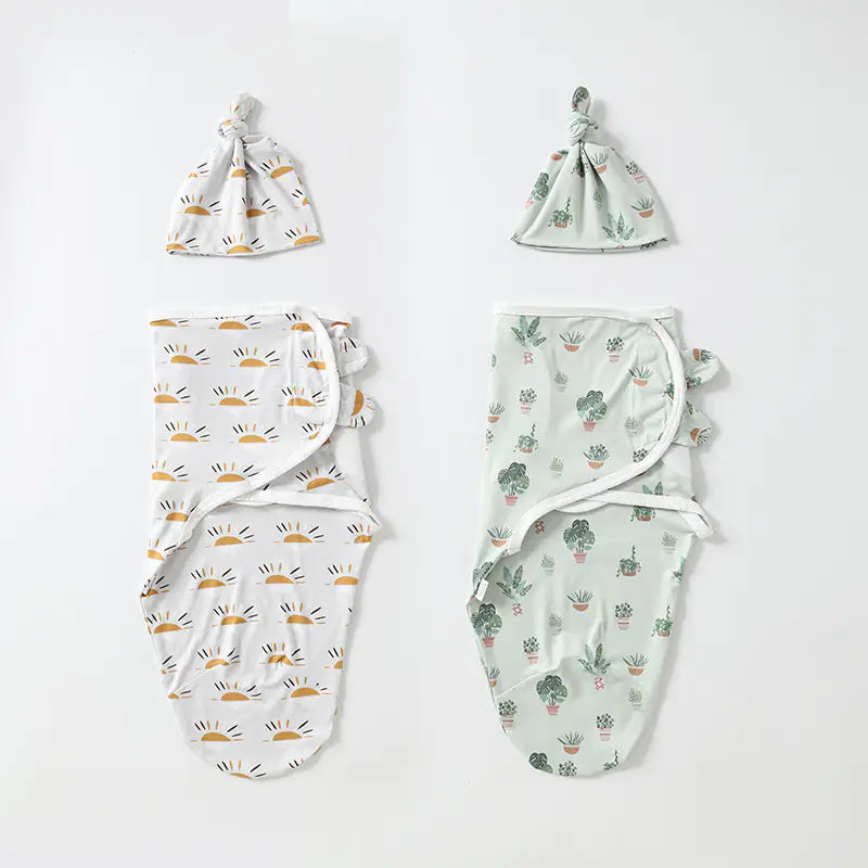 Newborn Cozy Swaddle Set