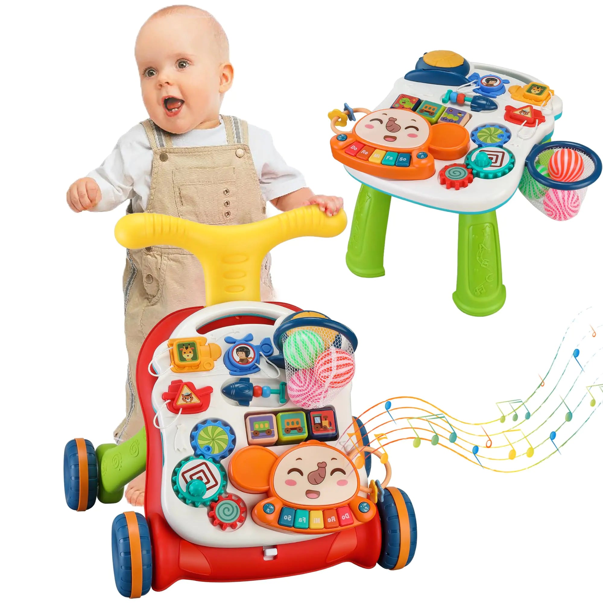 HAWEEK Baby Push Walker