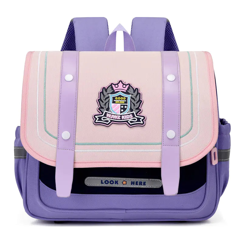 British Style Children's Backpack for School Students