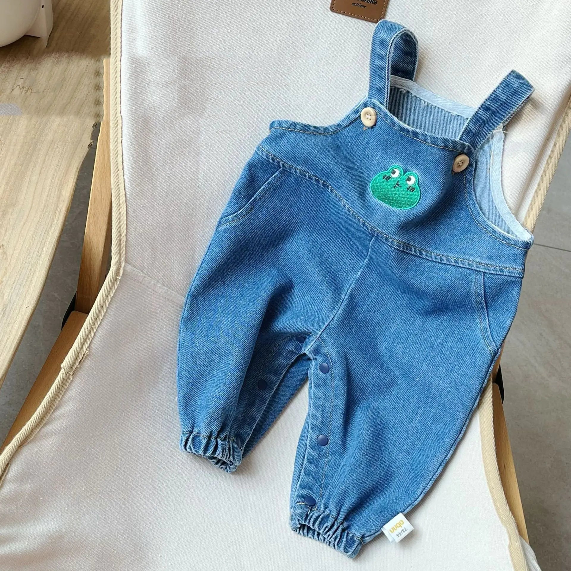 Boys' Fashion Simple Denim Backpack and Pants