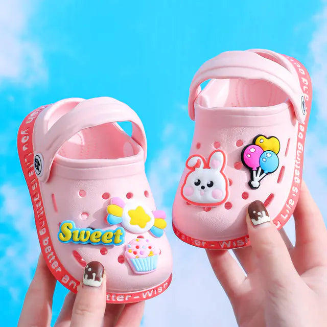 Kids' Fun Summer Cartoon Clogs