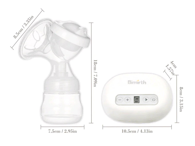 Electric Breast Pump & Silicone Milk Collector for Moms