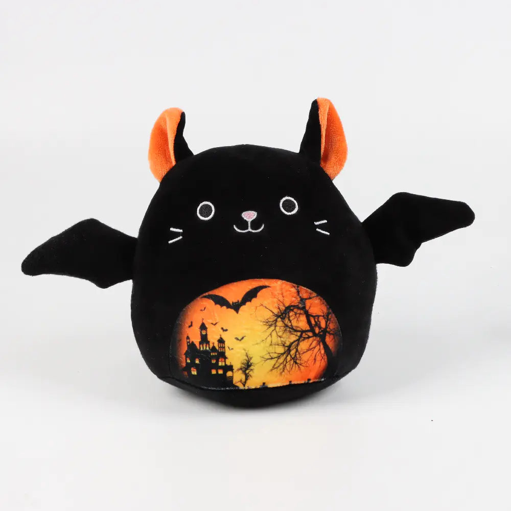Halloween Cuddly Pumpkin Bat Jelly Plushies