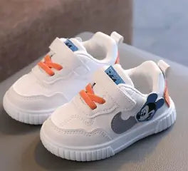 Mickey Mouse Kids' Sneakers - Stylish Soft Sole Shoes (Each Pair)