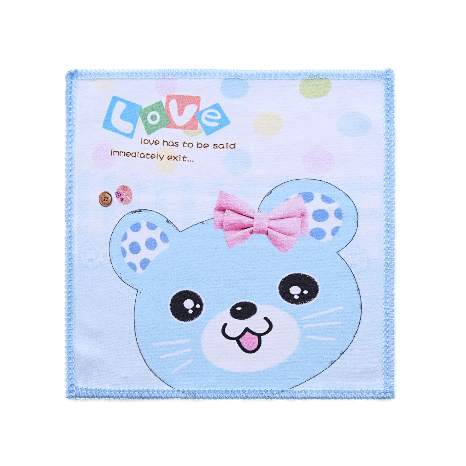 Cartoon Print Microfiber Soft Quick-Dry Baby Towel