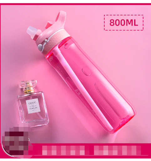 HydroStyle Student Water Bottle with Straw