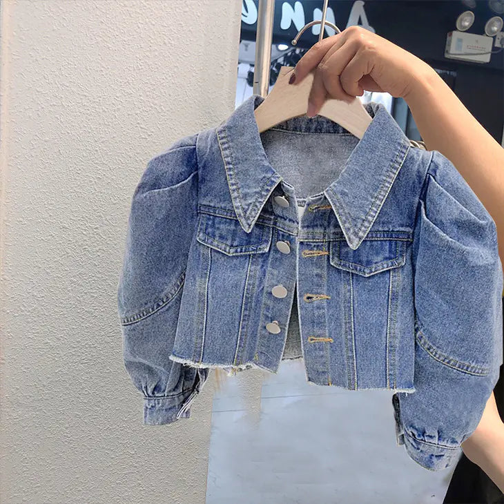 Korean Girls' Fashion Sweet Denim Clothing Collection