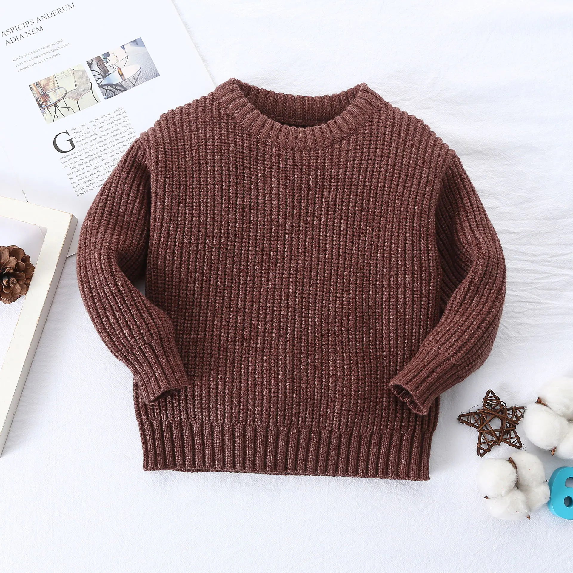 Cozy Toddler Knit Sweaters (0-6 Years)