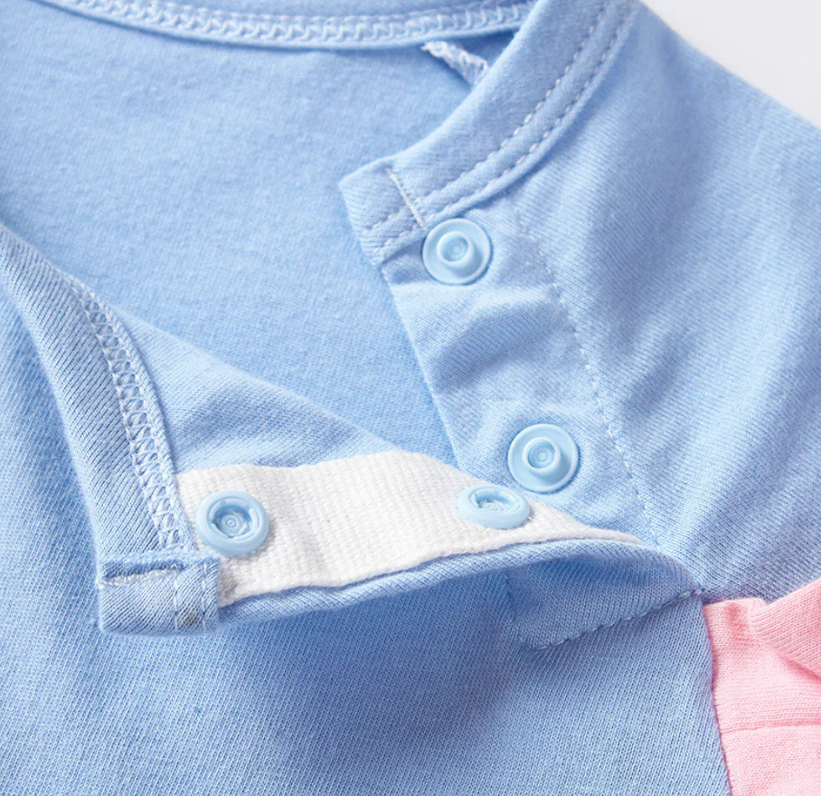 Boys' Summer Cotton Romper - Korean Trend