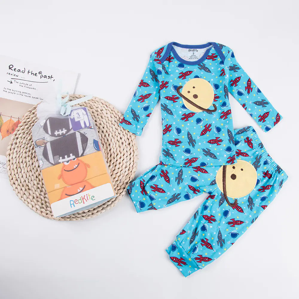Baby Long Sleeve T-Shirt and Pants Set (2 Sets)