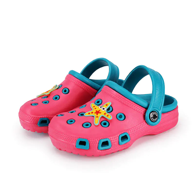 Cute Cartoon Kids Summer Garden Clogs and Sandals