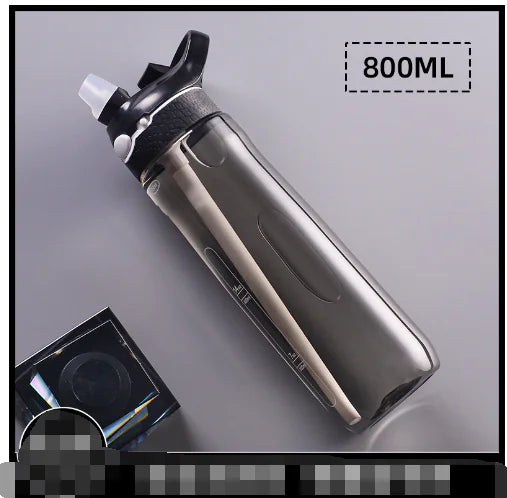 HydroStyle Student Water Bottle with Straw