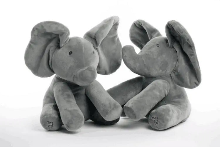 Melodic Elephant Plush Toy